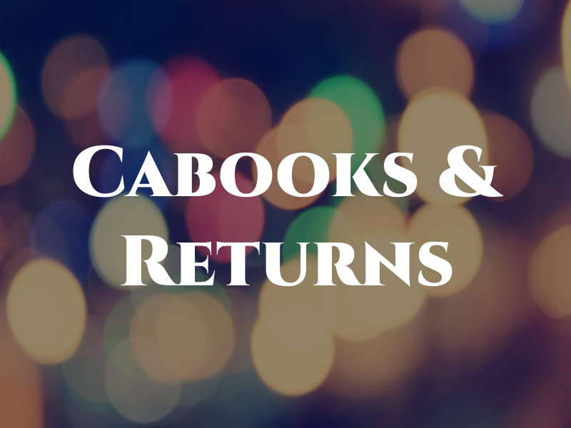Cabooks & Returns