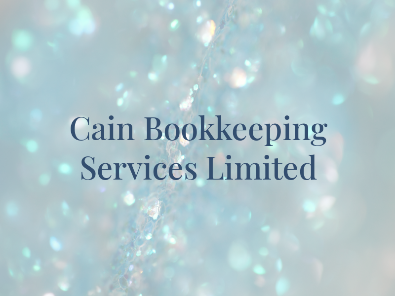 Cain & Co Bookkeeping Services Limited