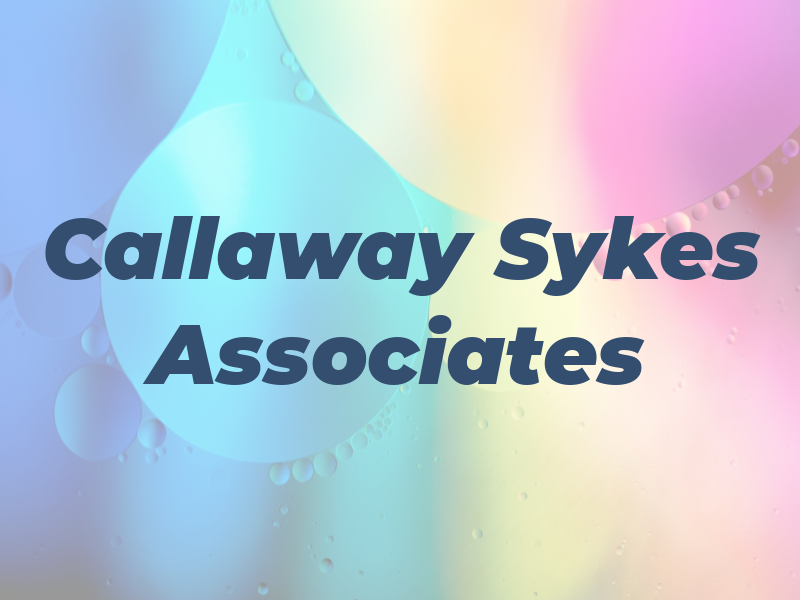 Callaway Sykes Associates