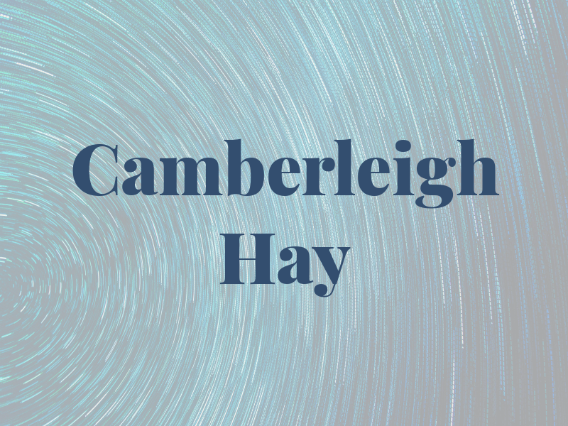 Camberleigh Hay