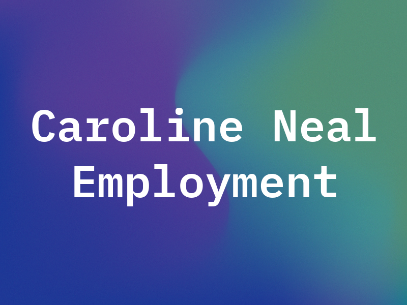 Caroline Neal Employment Law