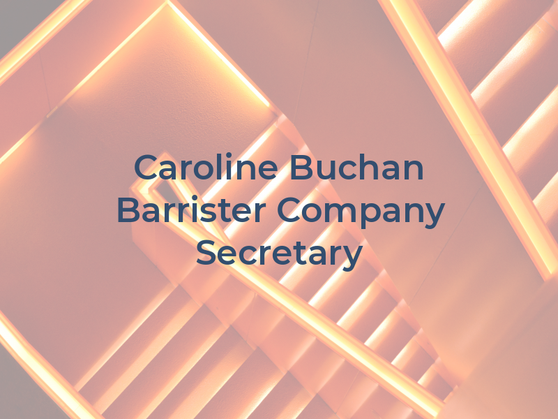 Caroline Buchan Barrister & Company Secretary