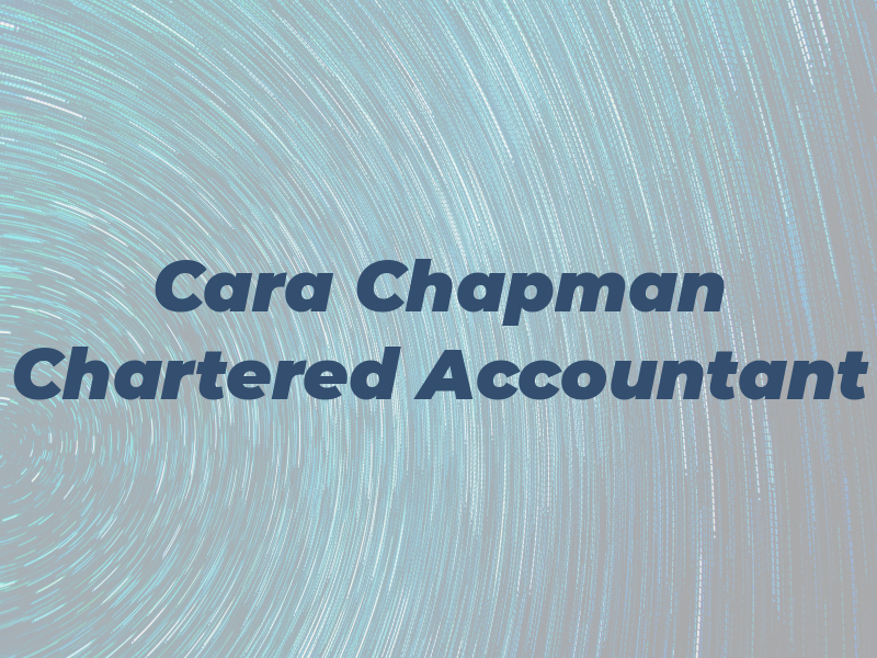 Cara Chapman Chartered Accountant