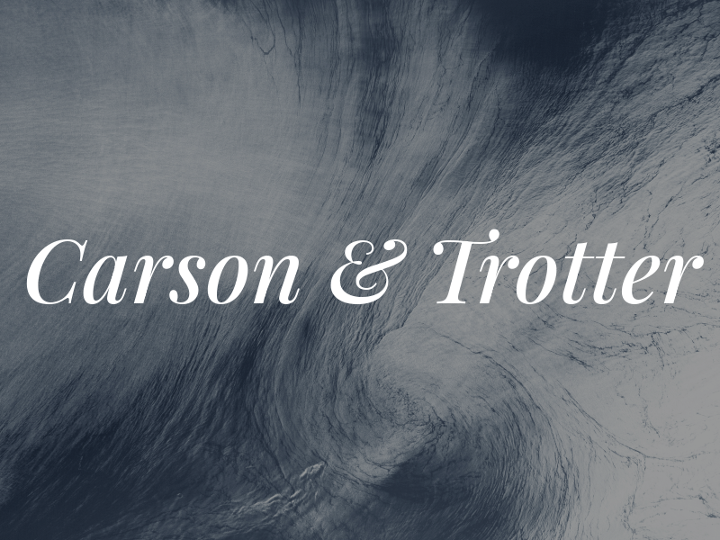 Carson & Trotter