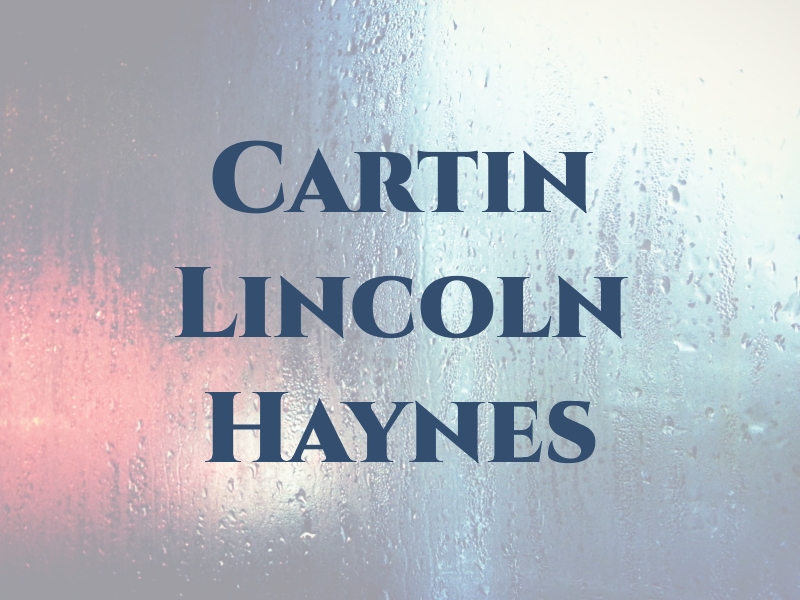 Cartin Lincoln Haynes