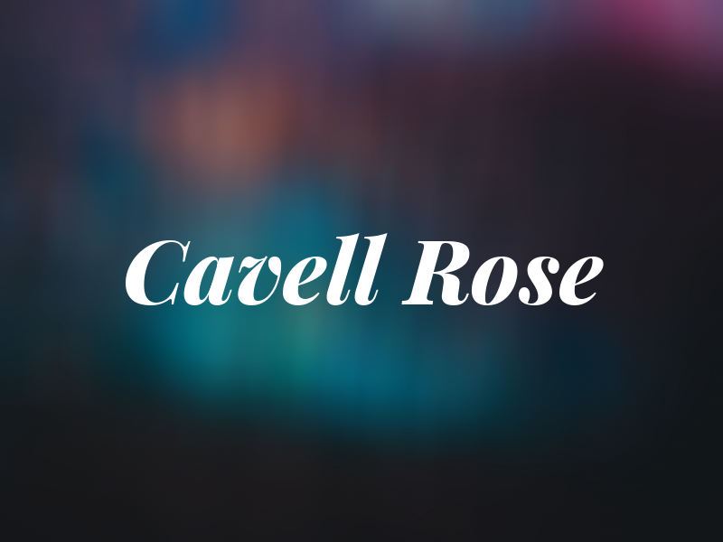 Cavell Rose