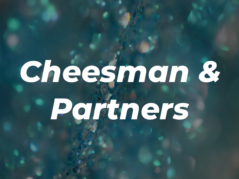 Cheesman & Partners