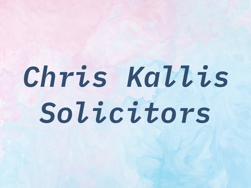 Chris Kallis Solicitors