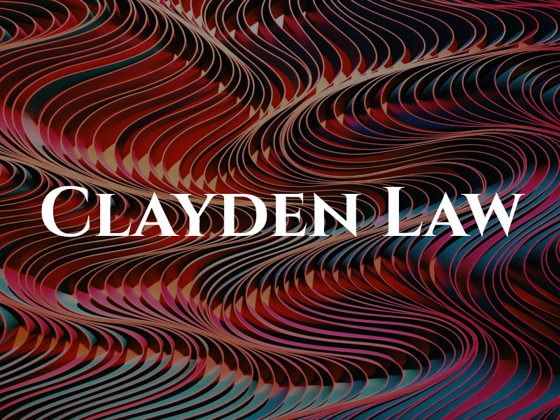 Clayden Law