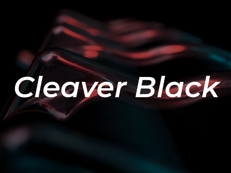 Cleaver Black