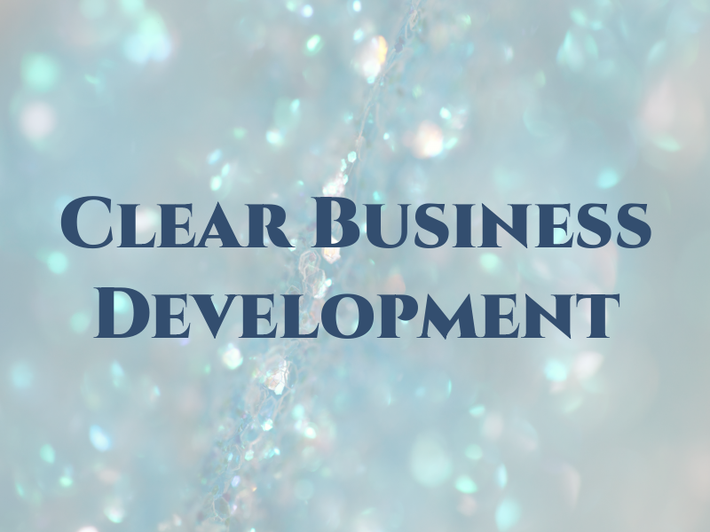 Clear Business Development