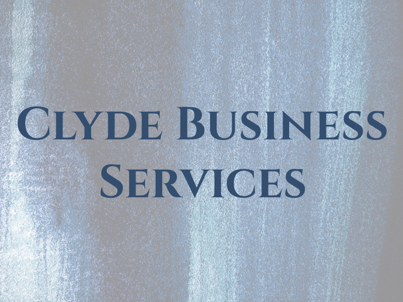 Clyde Business Services