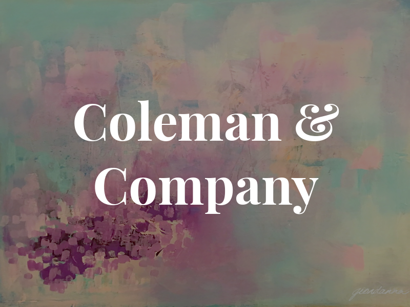 Coleman & Company