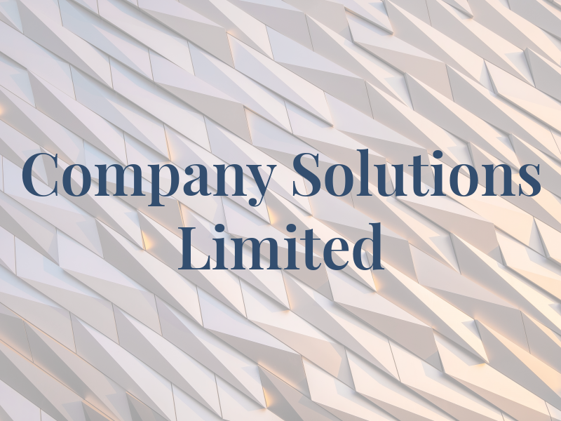 Company Solutions Limited