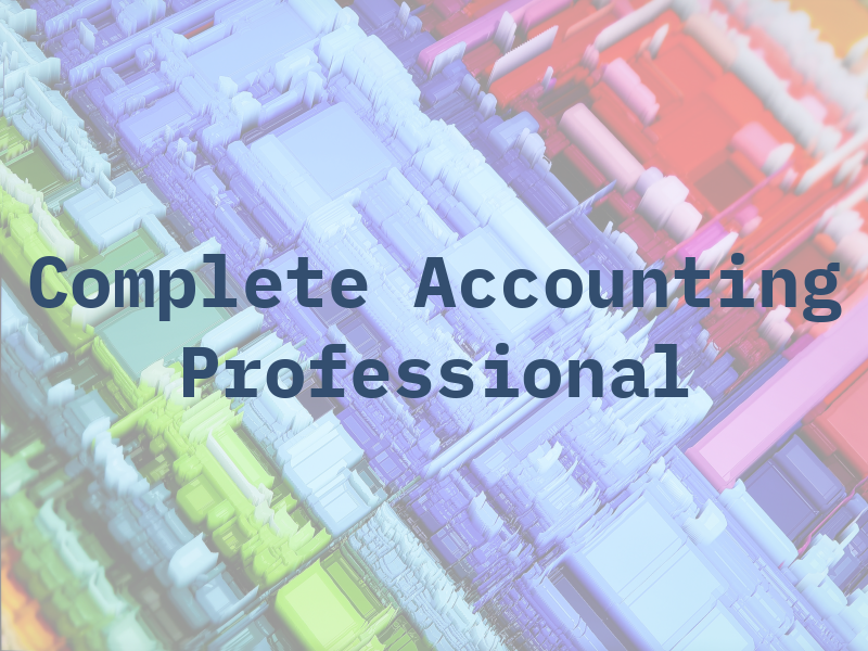 Complete Accounting Professional