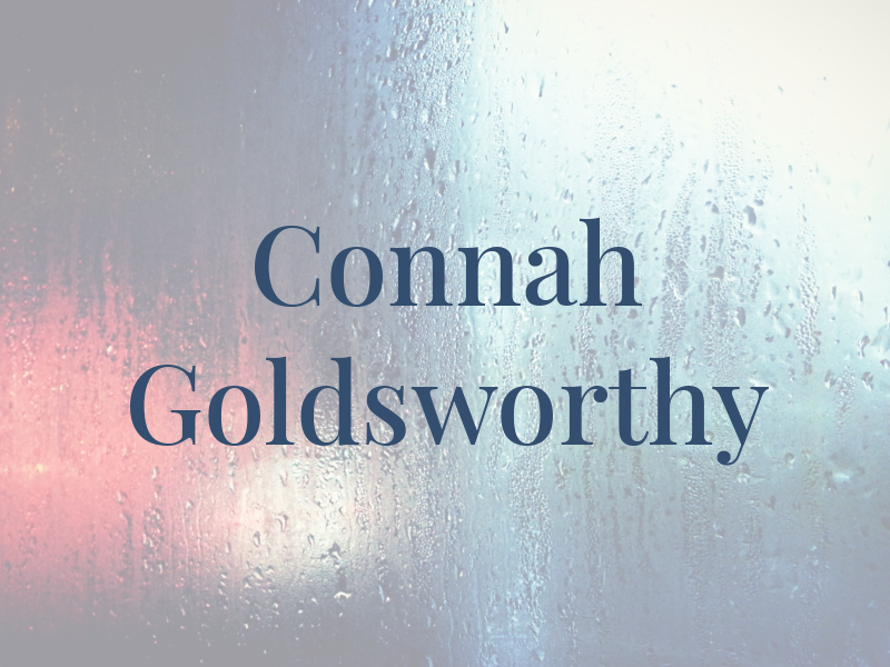 Connah Goldsworthy