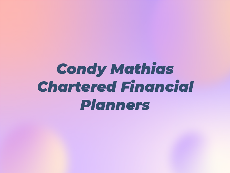 Condy Mathias - Chartered Financial Planners