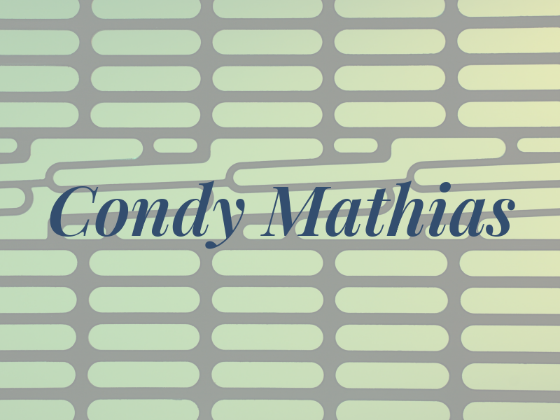 Condy Mathias