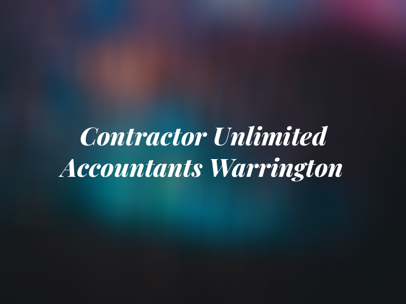 Contractor Unlimited - Accountants Warrington