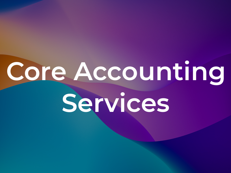 Core Accounting Services