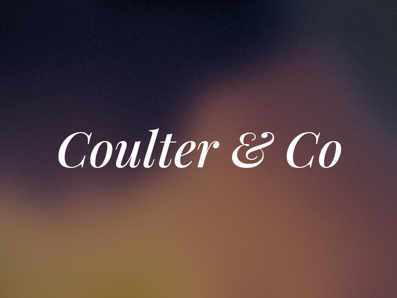Coulter & Co