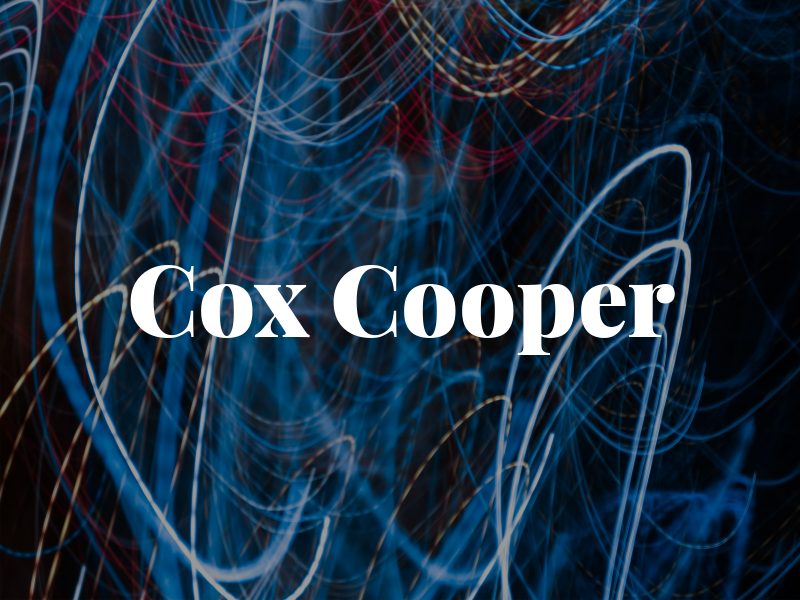 Cox Cooper