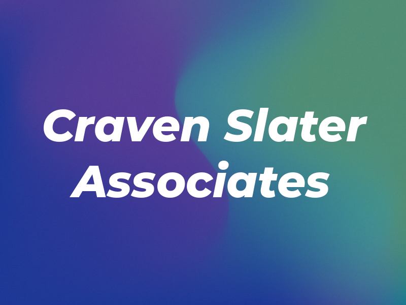 Craven Slater & Associates