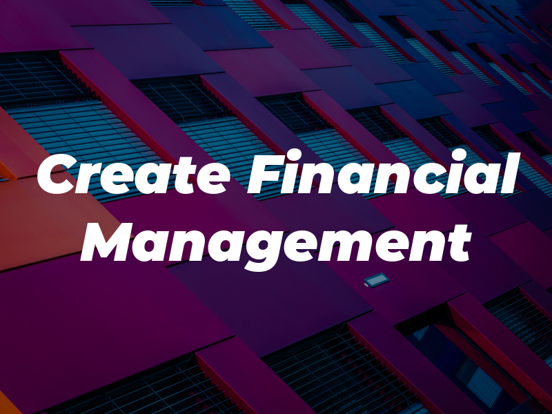 Create Financial Management