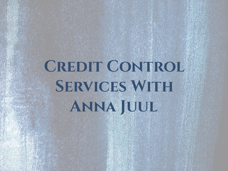 Credit Control Services With Anna Juul