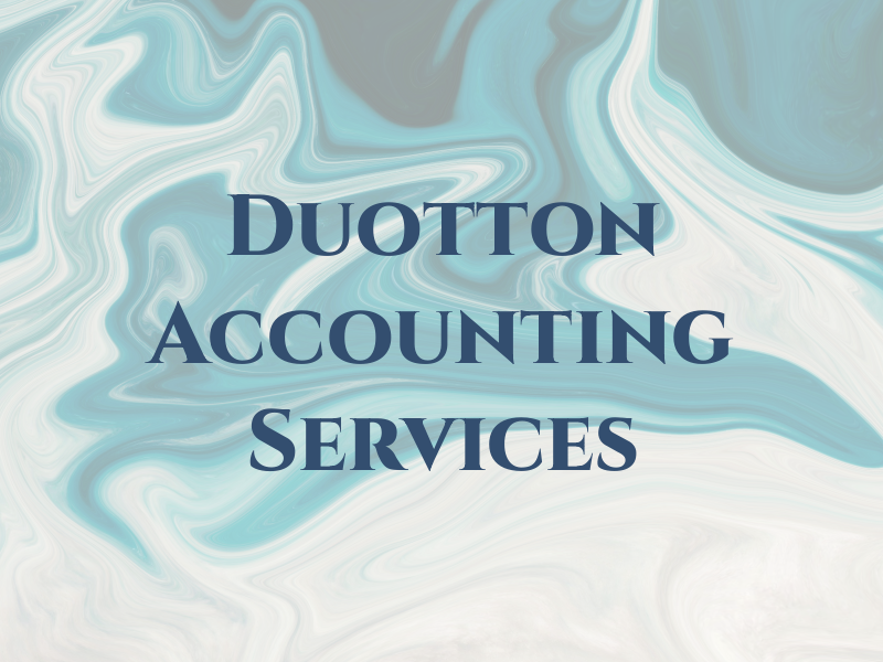 Duotton Accounting Services