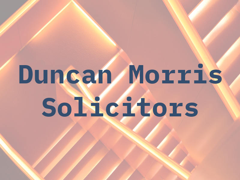 Duncan Morris Solicitors