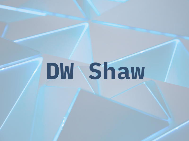 DW Shaw