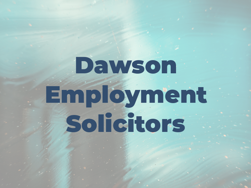 Dawson Employment Law Solicitors