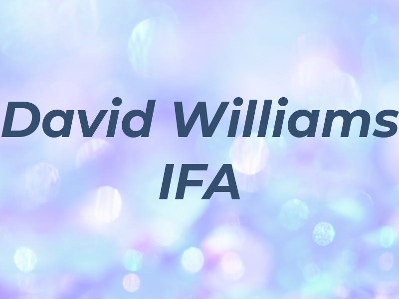 David Williams IFA