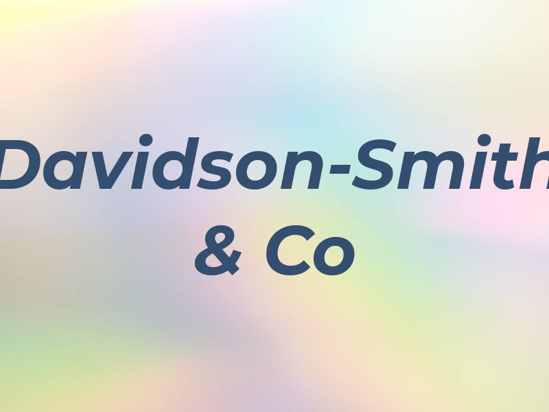 Davidson-Smith & Co