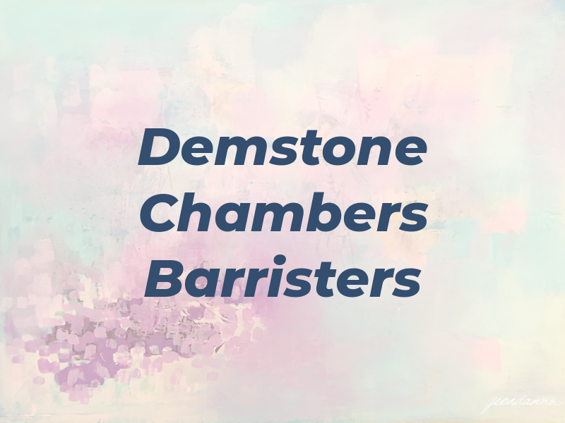 Demstone Chambers Barristers