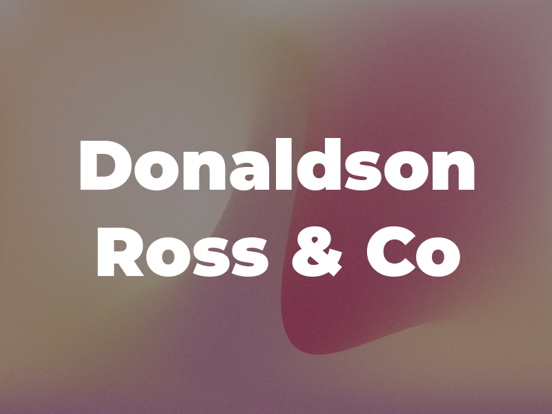 Donaldson Ross & Co