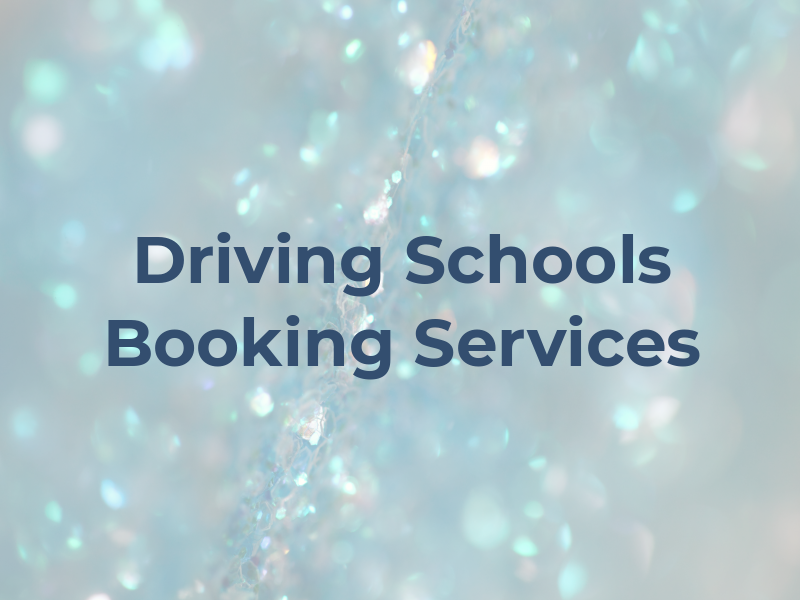 Driving Schools Booking Services