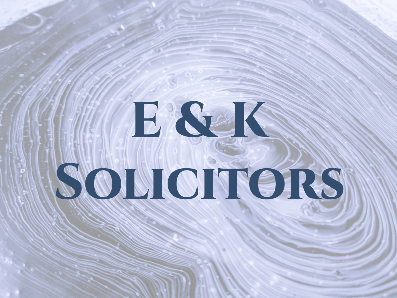 E & K Solicitors