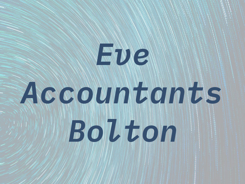 Eve Accountants Bolton