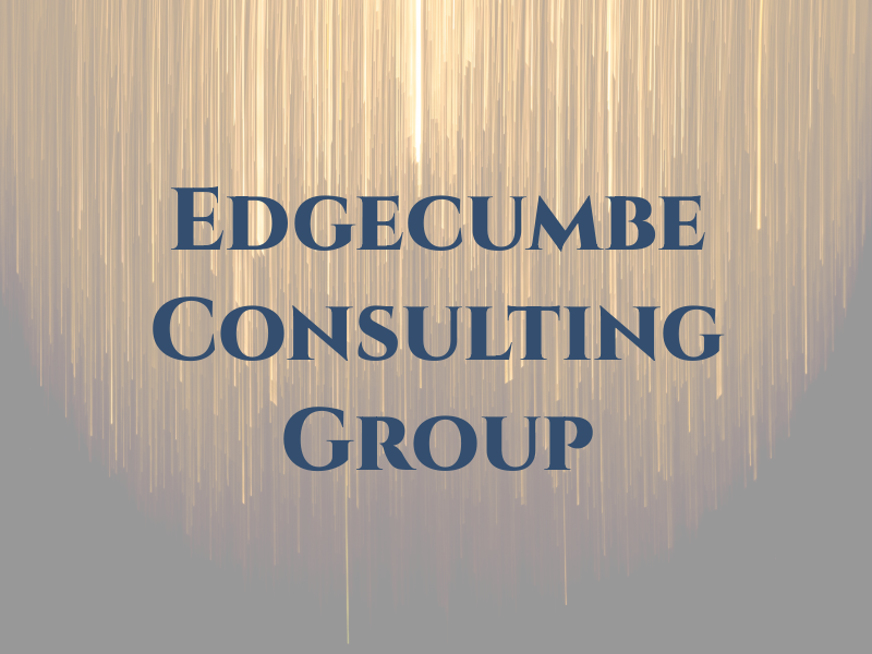 Edgecumbe Consulting Group