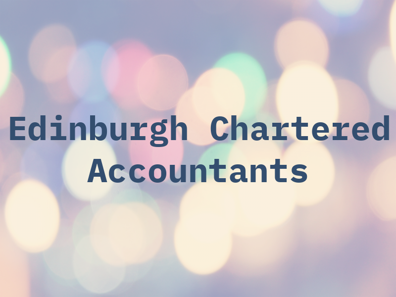 Edinburgh Chartered Accountants