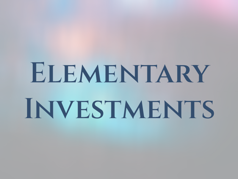 Elementary Investments