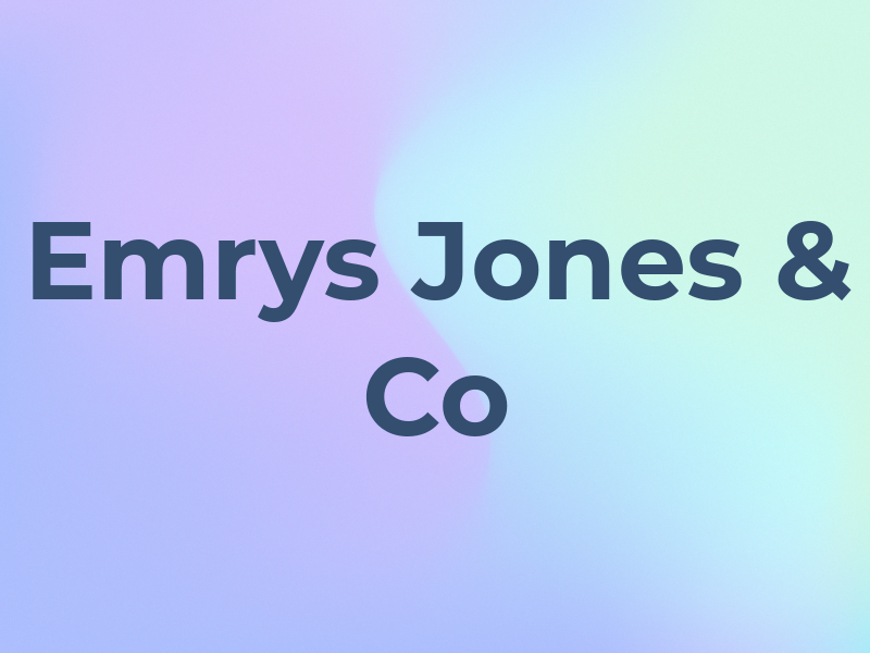 Emrys Jones & Co