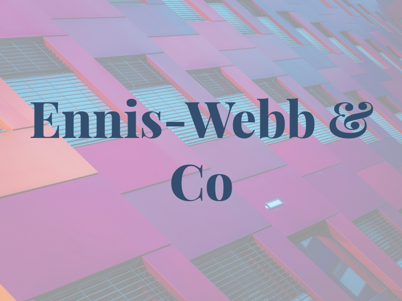 Ennis-Webb & Co