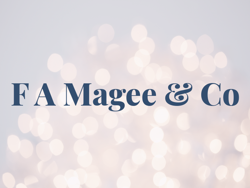 F A Magee & Co