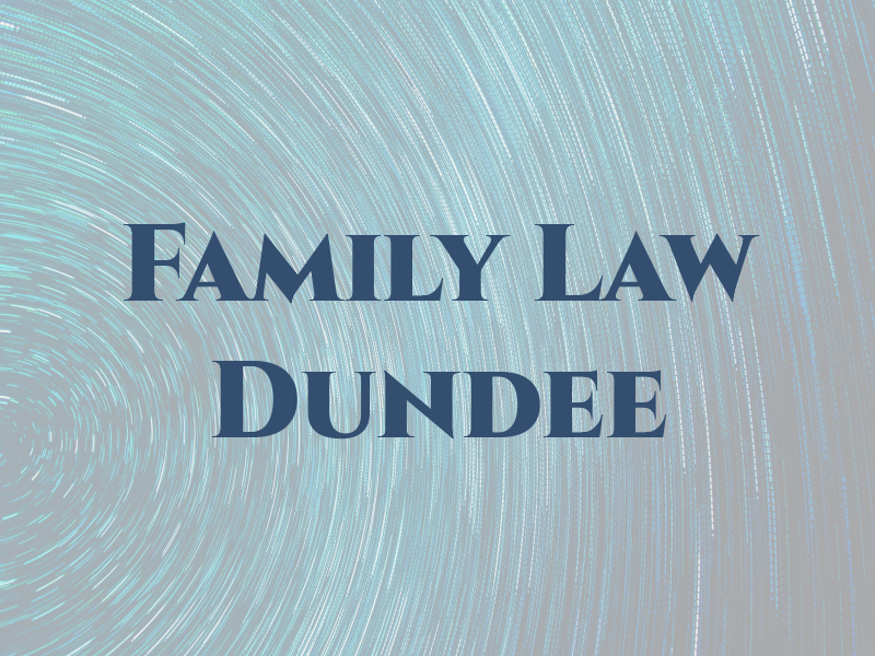 Family Law Dundee