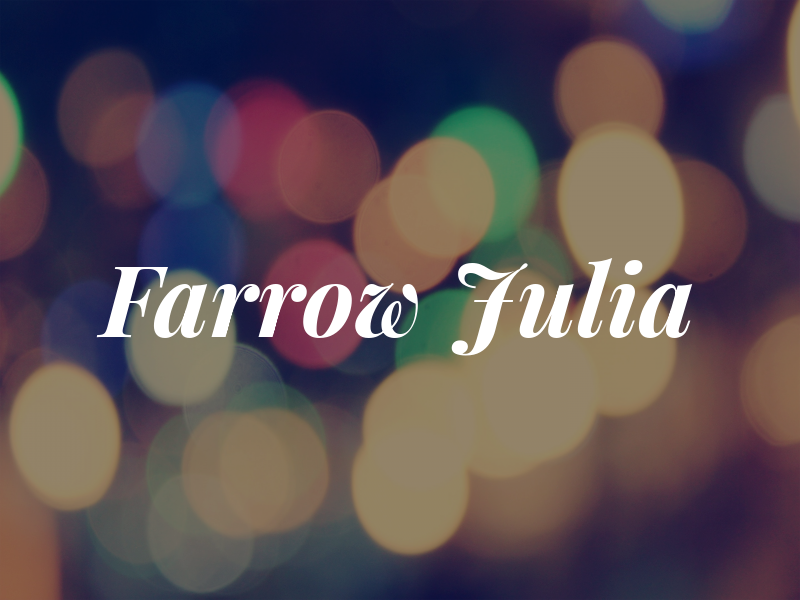Farrow Julia
