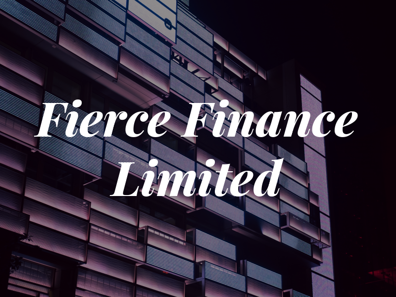 Fierce Finance Limited