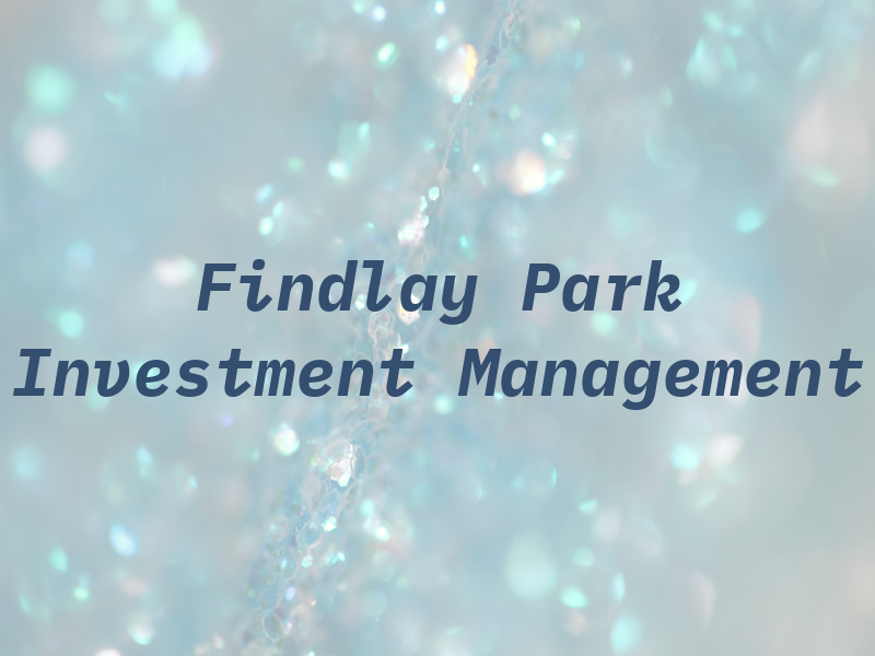 Findlay Park Investment Management